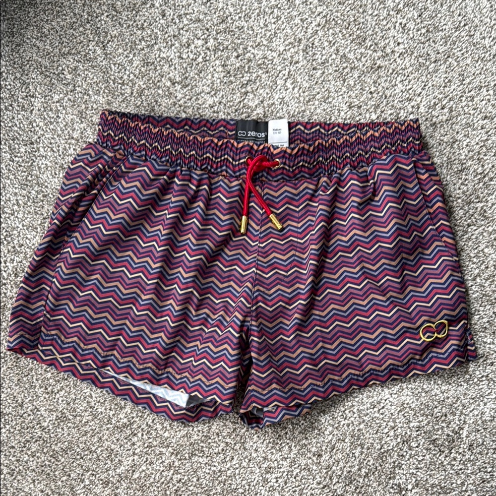 2eros Men's Zigzag Swim Shorts - Multicolor